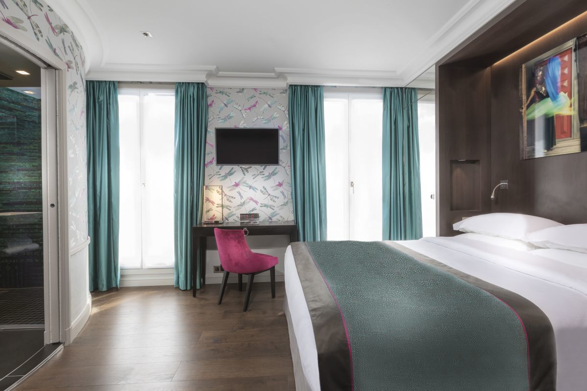 Hôtel Vendôme Opéra Paris - Chambre double terrasse