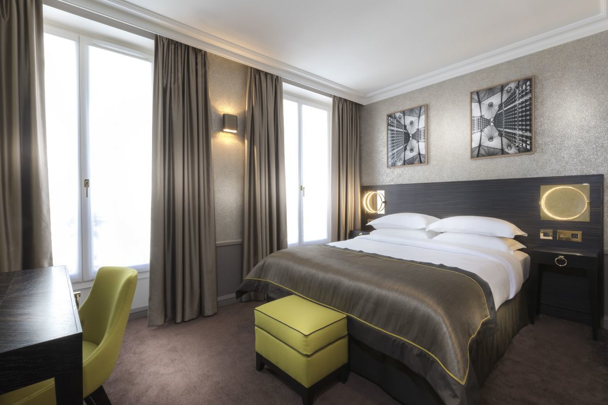 Hôtel Vendôme Opéra Paris - Chambres communicantes avec terrasse