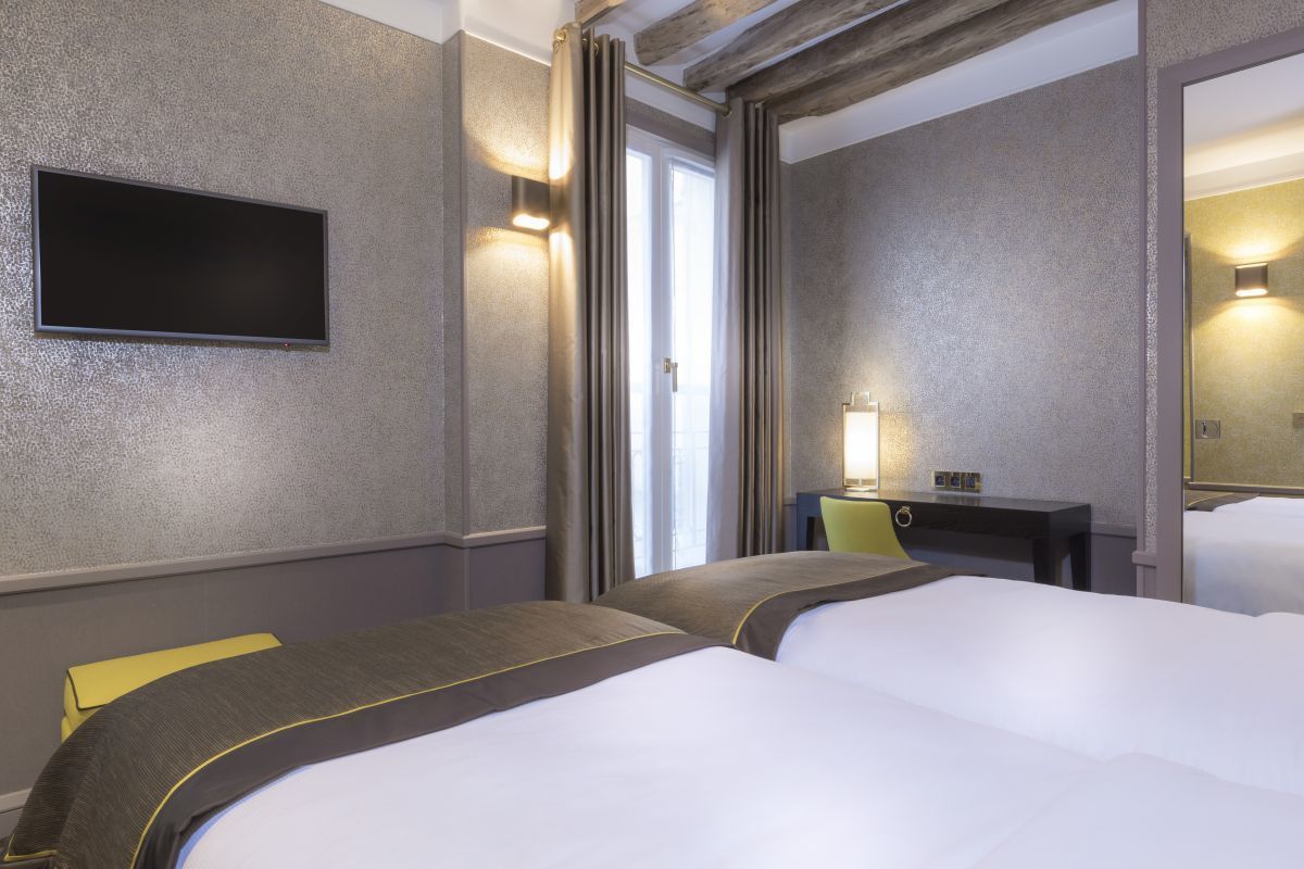 Hôtel Vendôme Opéra Paris - Chambre Supérieure Lits Jumeaux