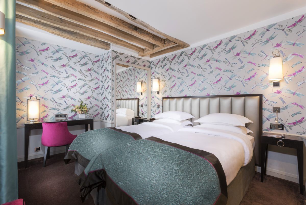 Hôtel Vendôme Opéra Paris - Chambre Supérieure Lits Jumeaux