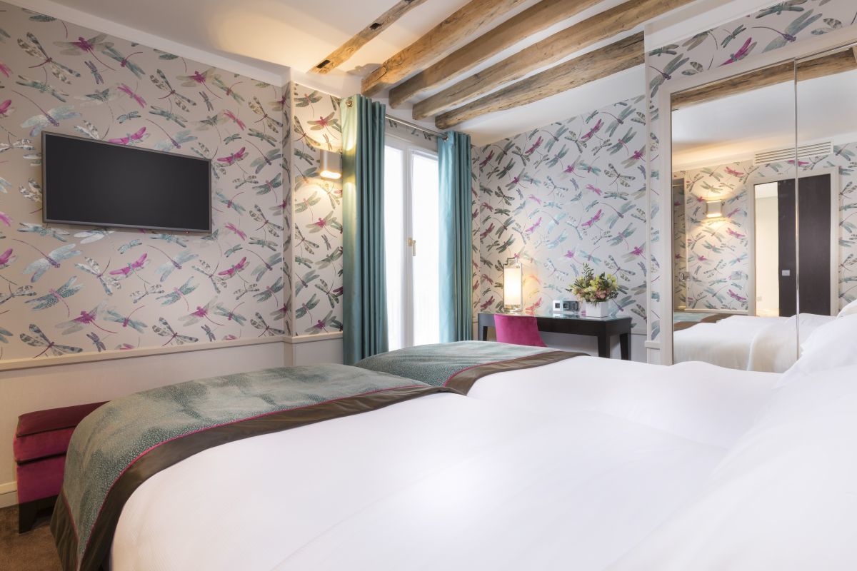 Hôtel Vendôme Opéra Paris - Chambre Supérieure Lits Jumeaux